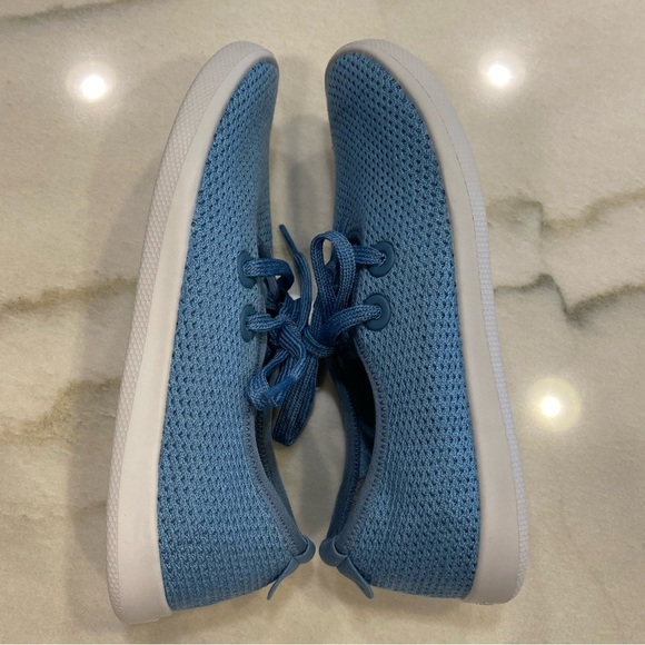 Allbirds Sneakers Size 5 Blue Knit Tree Skippers NWOB - Picture 7 of 12